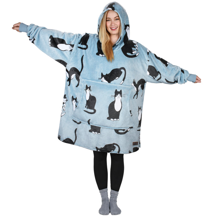 Animal Kingdom All Season Oversize Hoodie Blanket