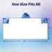 Sherpa fleece hooded blanket poncho - cosmic nebula print folded product view