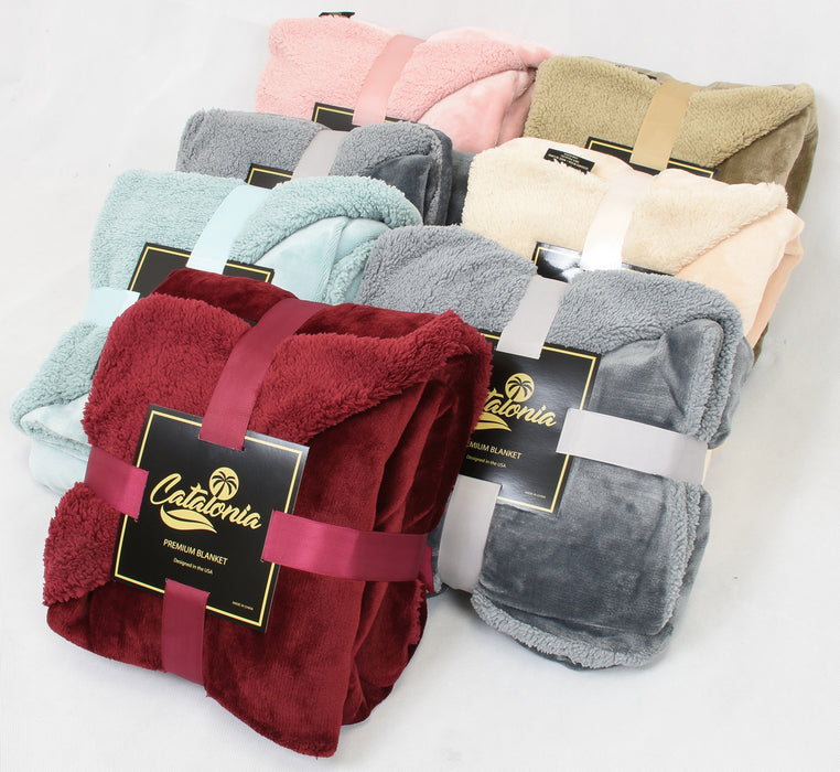 Soft All Season Fleece Throw Blanket