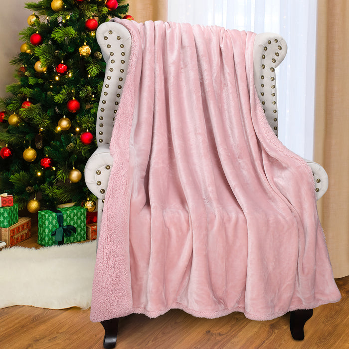 Soft All Season Fleece Throw Blanket