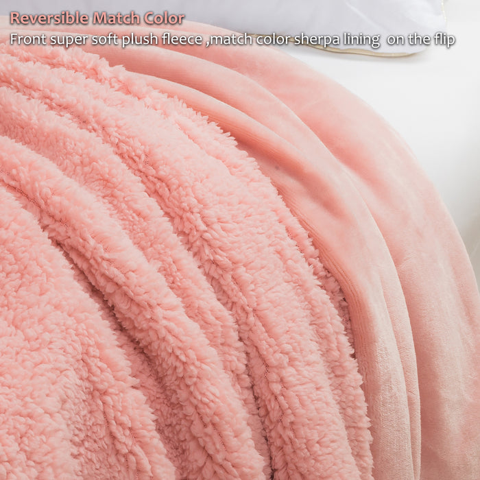 Soft All Season Fleece Throw Blanket