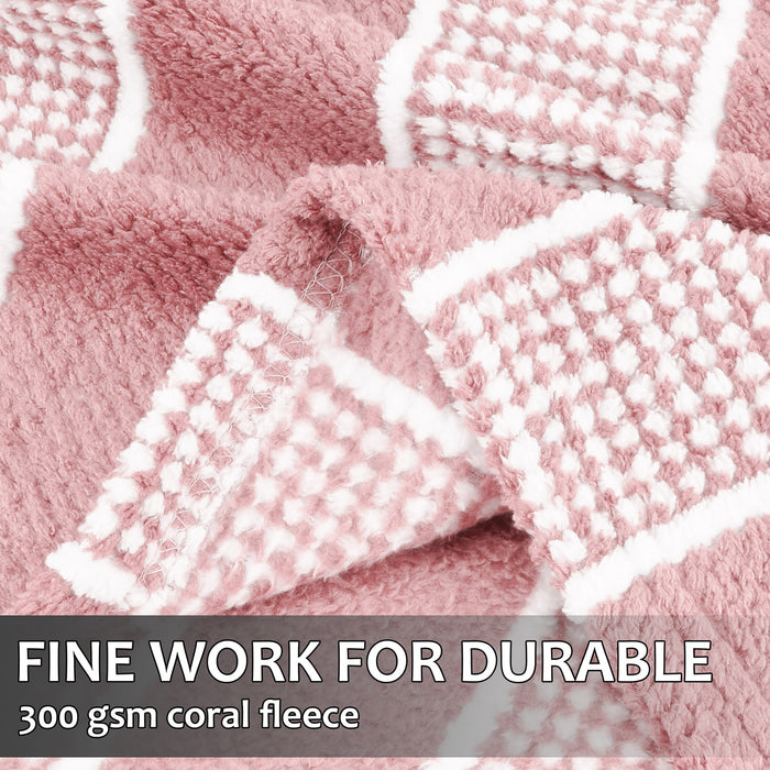 Coral Fleece Lightweight Throw Blanket