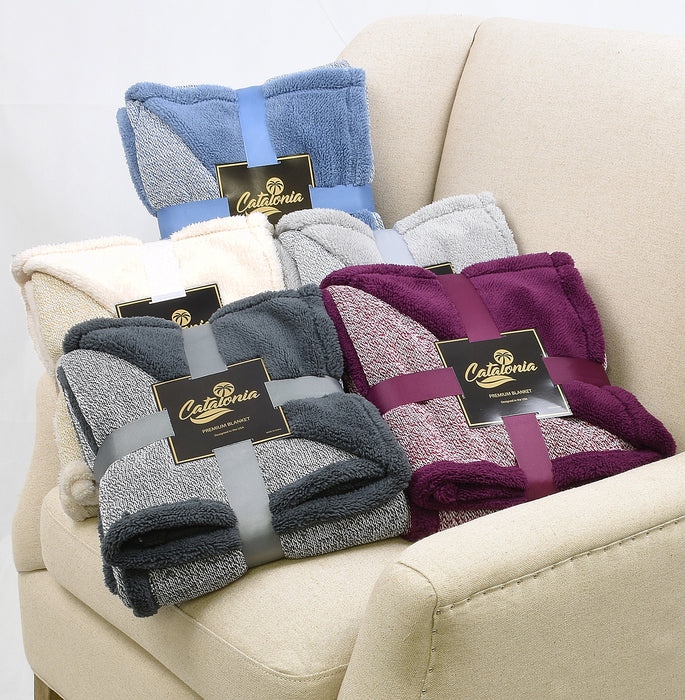 Plush Knit Throw