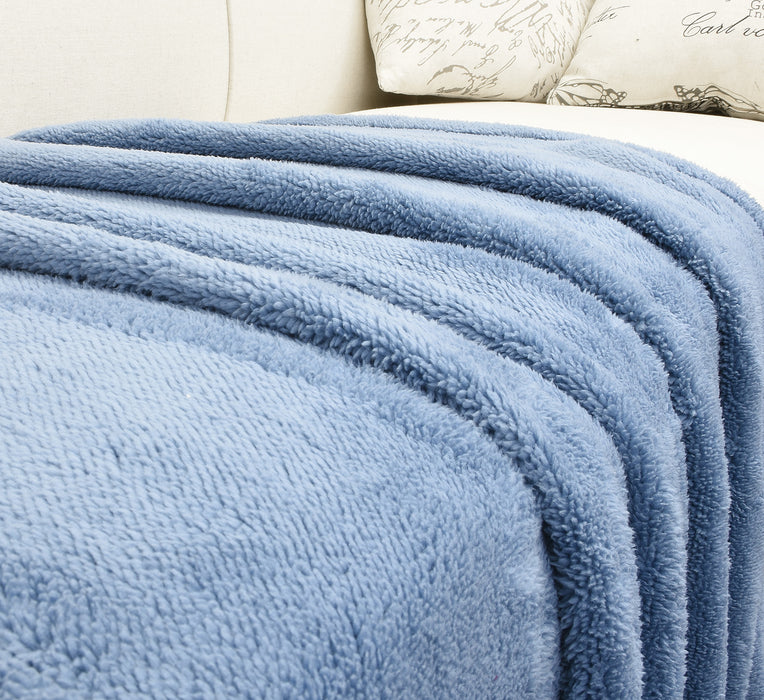 Plush Knit Throw