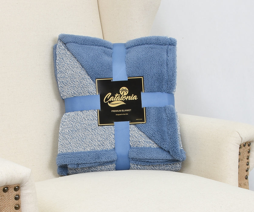 Plush Knit Throw