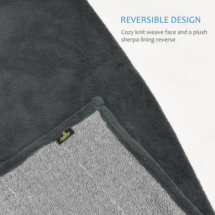 Plush Knit Throw