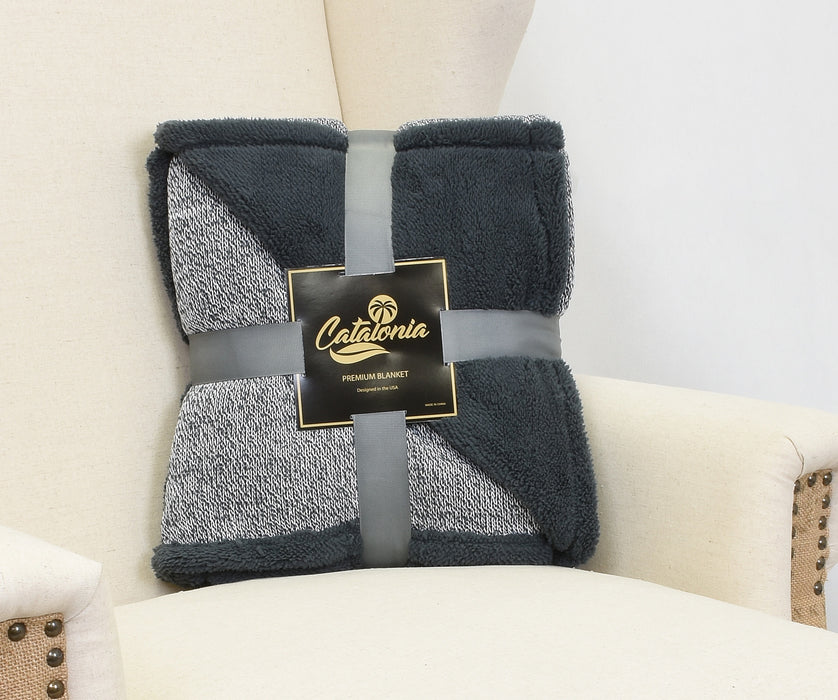 Plush Knit Throw