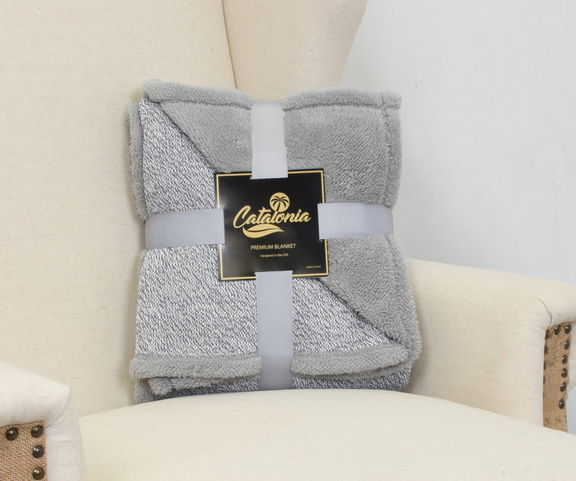 Plush Knit Throw