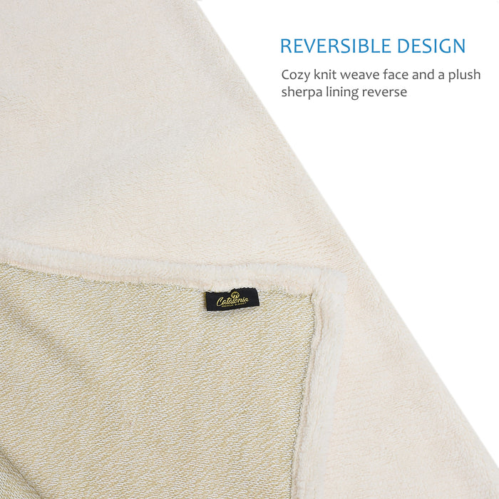 Plush Knit Throw