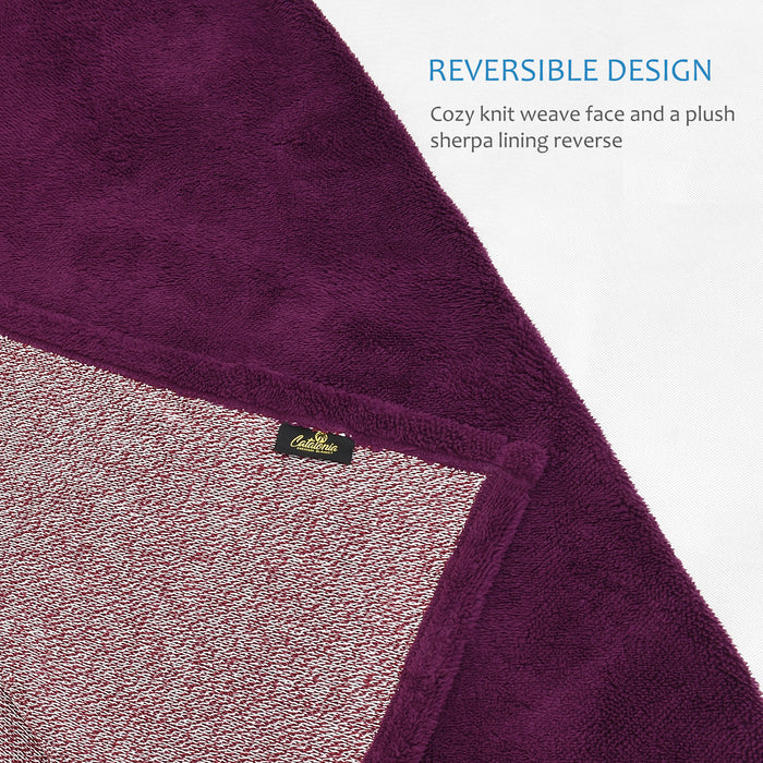 Plush Knit Throw