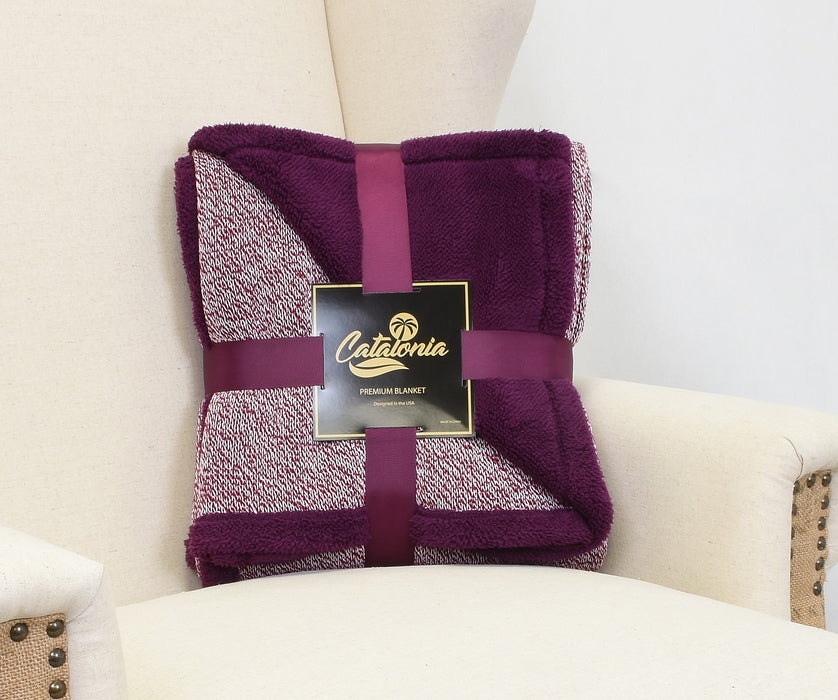 Plush Knit Throw