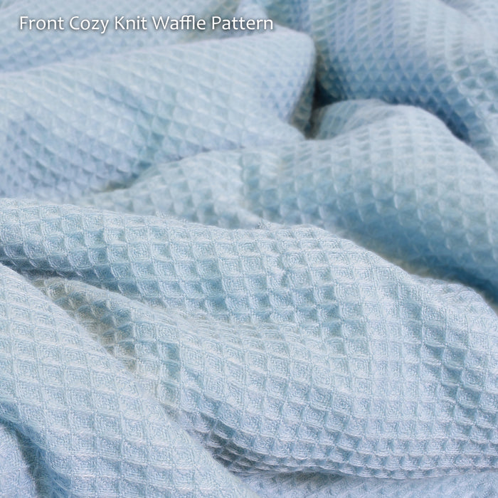 Waffle Knit Throw