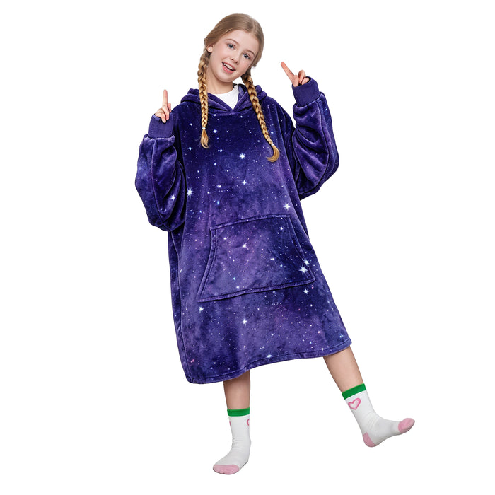 Catalonia Oversized Blanket Hoodie Sweatshirt for Kids