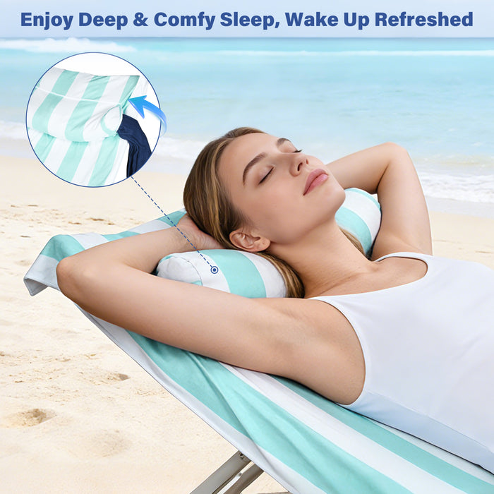 Beach Lounge Chair Towel Cover