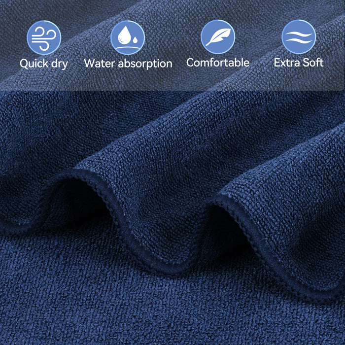 Extra Large Sandproof Beach Blanket Set, Waterproof & Portable