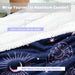 Sherpa fleece hooded blanket poncho - ivory front pocket detail close-up