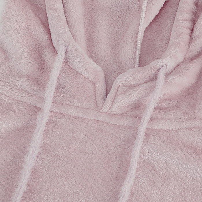 Outdoor Fleece Slim Fit Hoodie Dress