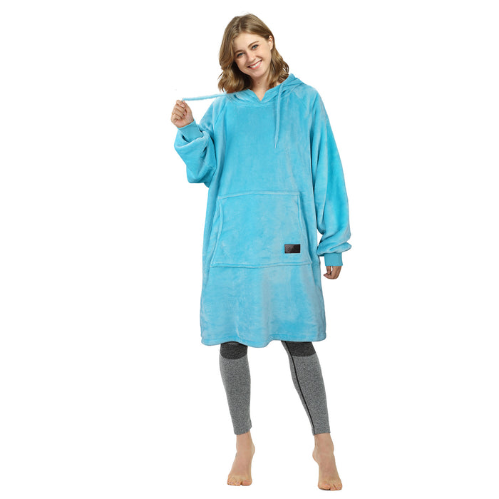 Outdoor Fleece Slim Fit Hoodie Dress