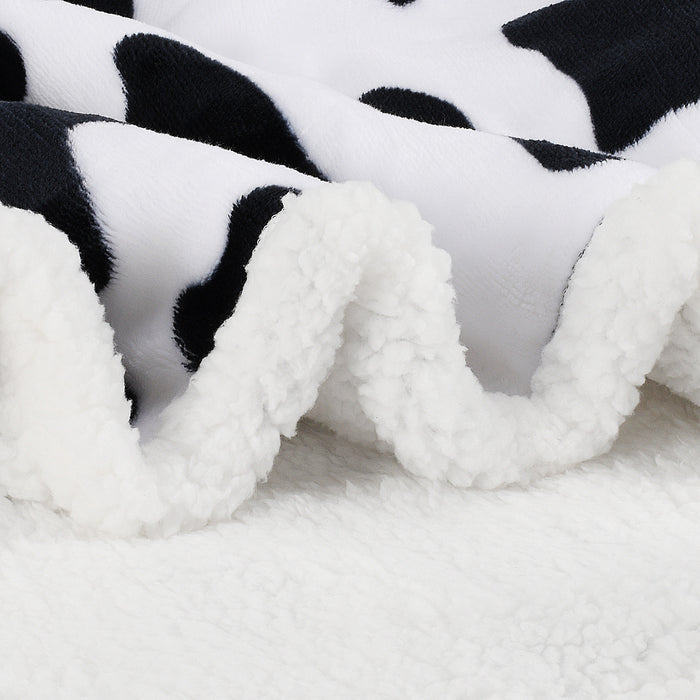 Animal World Sherpa Throw Blanket