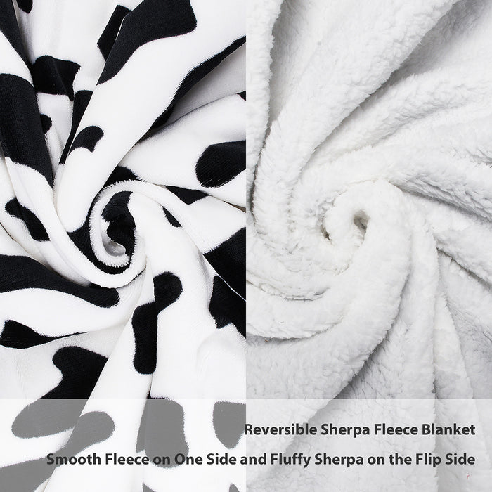 Animal World Sherpa Throw Blanket
