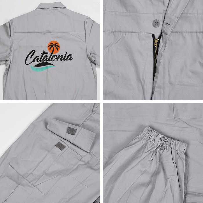 Catalonia Utility Jumpsuit - Functional One-Piece with Pockets