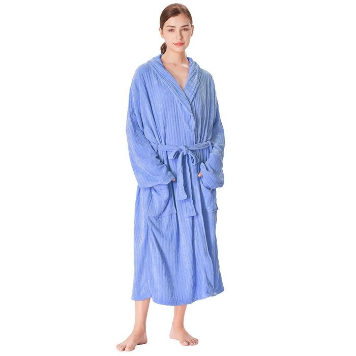 All Season Soft Chenille Womens Bathrobe