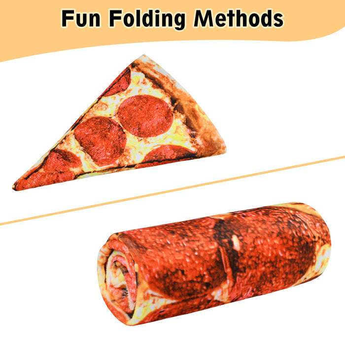 Fun Flannel Food Throw Blanket