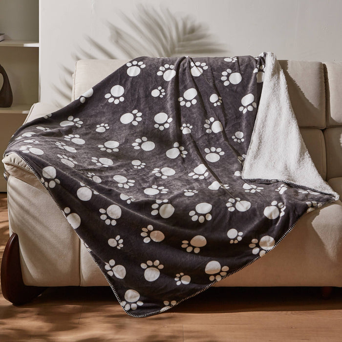 Kritter Planet Sherpa Fleece Waterproof Dog Blankets