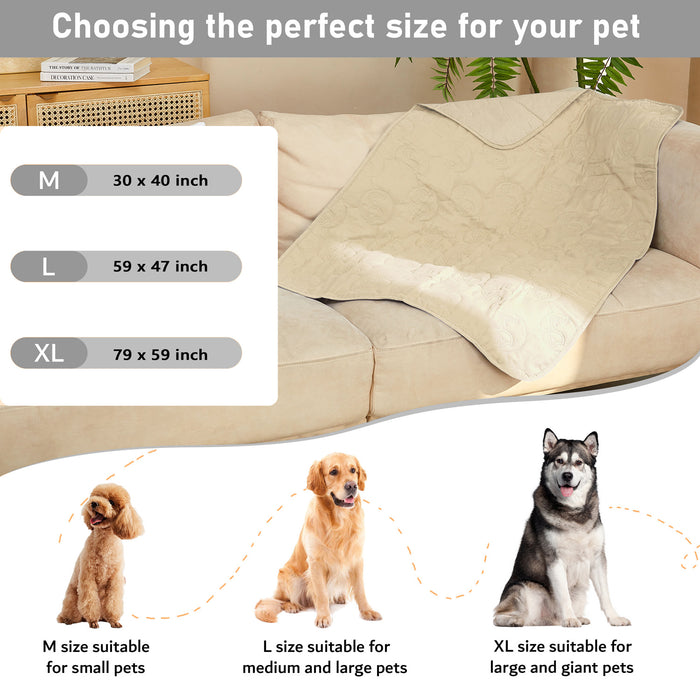 Kritter Planet Summer Lightweight Non-Slip Waterproof Dog Couch Cover