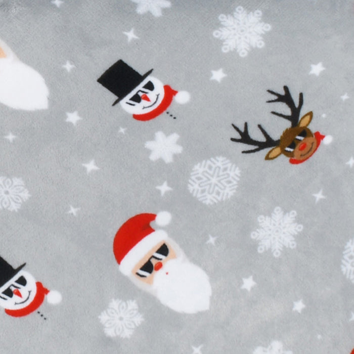 Christmas Spirit Sherpa Throw Blanket