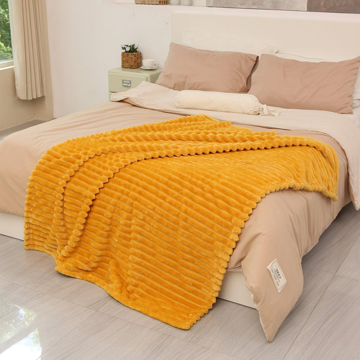 Soft Plush Velvet Lightweight Throw Blanket