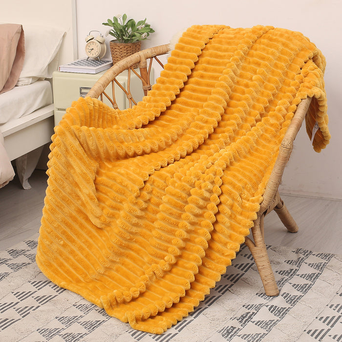Soft Plush Velvet Lightweight Throw Blanket