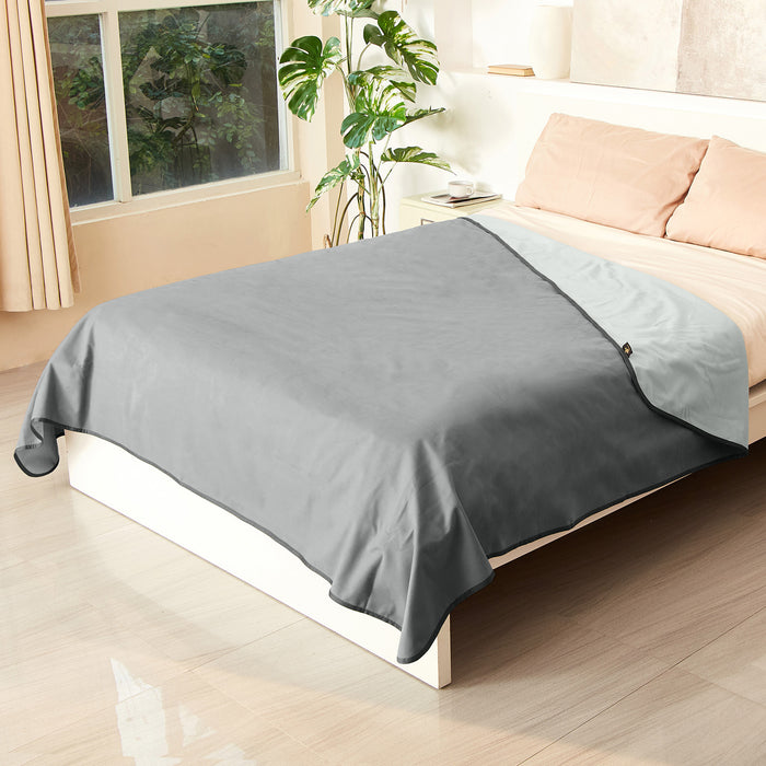 All Season Reversible Warp Knitted Fabric Waterproof Blanket