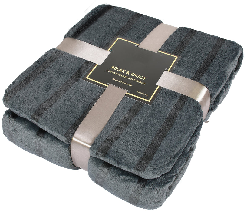 Velvet Plush Bed Blanket
