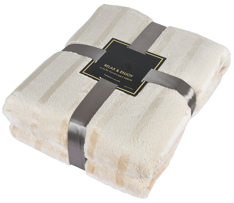 Velvet Plush Bed Blanket