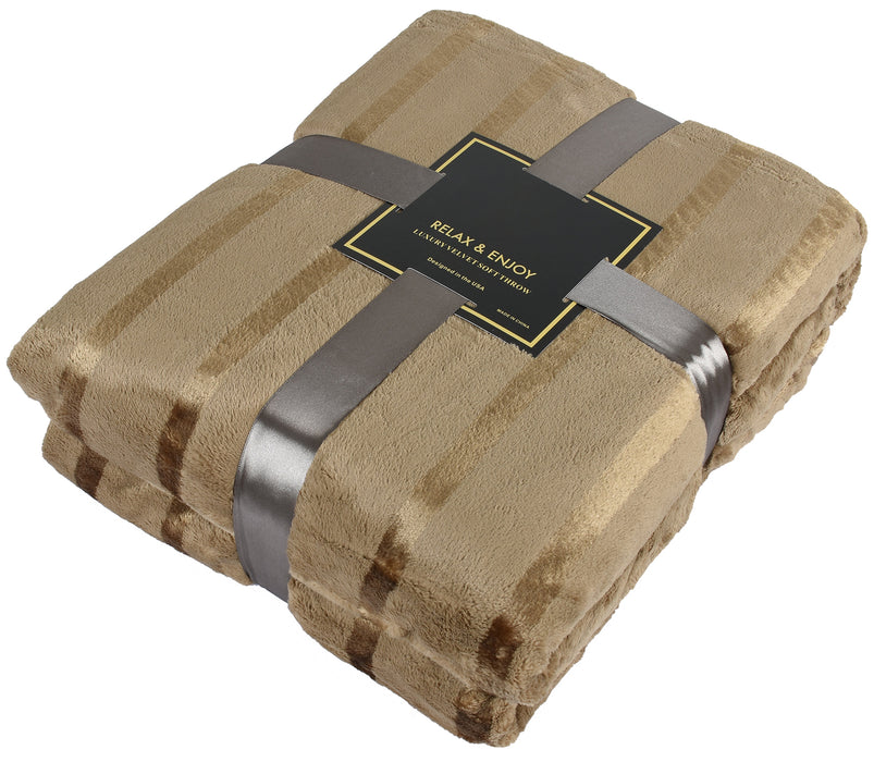 Velvet Plush Bed Blanket